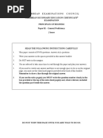 CSEC English A January 2021 P02 | PDF | Cooking Oil | Coconut Oil