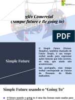 Inglês Comercial (Simple Future e Be Going To)
