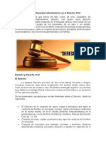 Nociones Generales Introductorias en El Derecho Civil Vzla