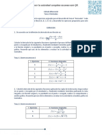 Cálculo Diferencial, Tarea 3 Derivadas, 2023-2