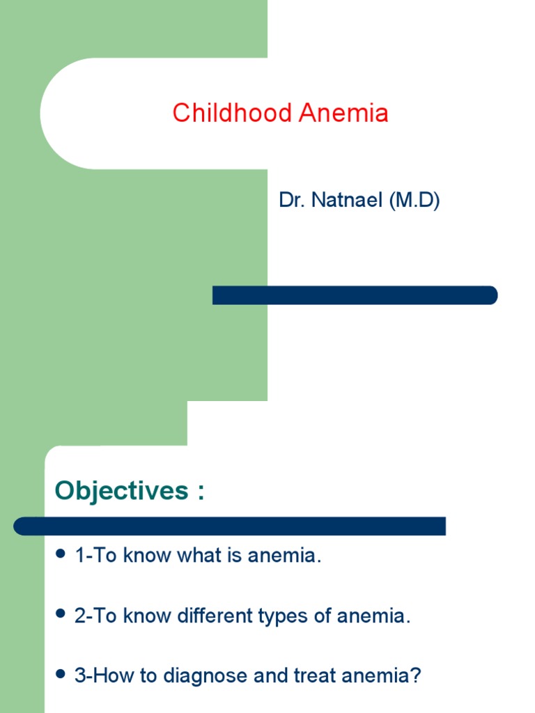 Anemia | PDF | Anemia | Medical Specialties