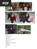 Gyarados Crochet Pattern Guide | PDF | Crochet | Textile Arts