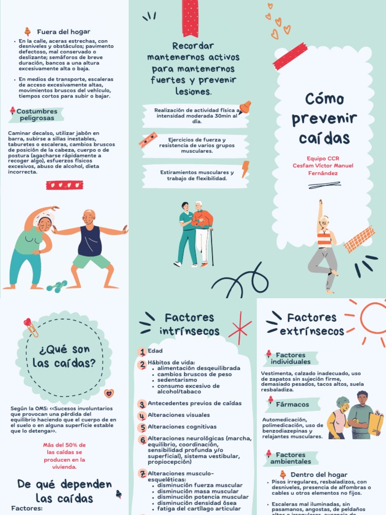 Prevención de Caídas en Adultos Mayores | PDF | Músculo | Medicina CLINICA