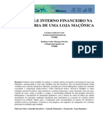 Controle Interno e Financeiro de Uma Loja Maçonica