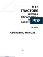 MTZ Tractors: Downloaded From Manuals Search Engine