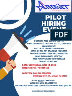AMJ Pilot Hiring Event