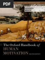 Oxford Handbook of Human Motivation | PDF | Behaviorism | Self