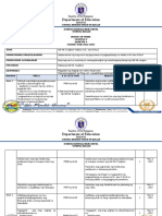 Budget of Work FIL 9 4th Quarter