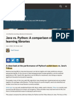 2022 - Java vs. Python - A Comparison of Machine Learning Libraries