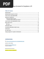 Design Document For Symphonica API