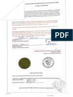Allodial Agent Authorization Official Notification of Office and Travel Tag # PO 88