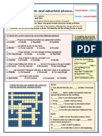 Comment Adverbs and Adverbial Phrases