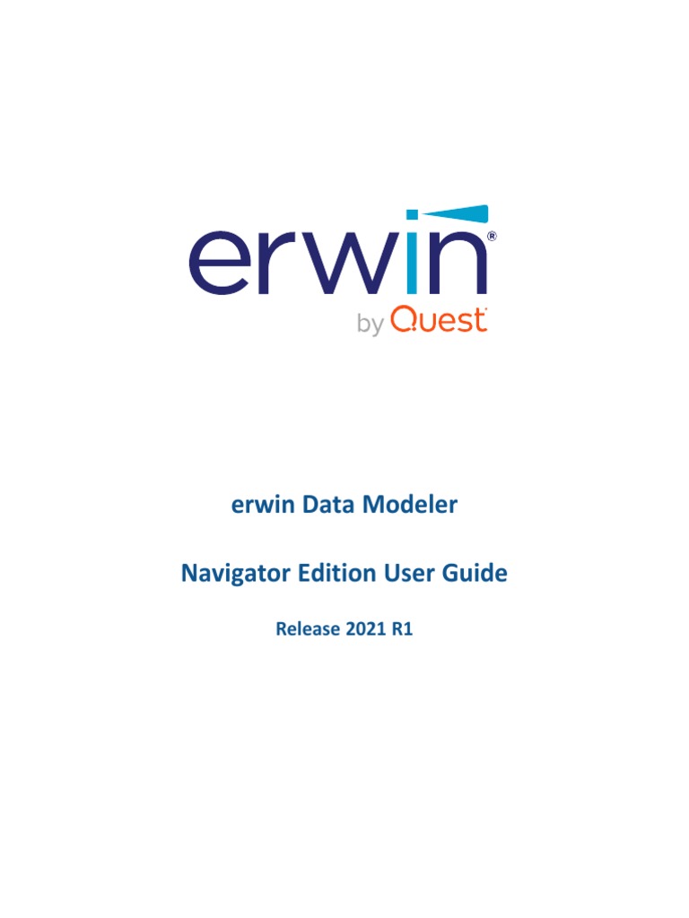 Erwin Data Modeler Navigator Edition User Guide - 2021 R1 | PDF ...