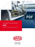 Maag-Kanten Printing Selvedge Druck-Gb