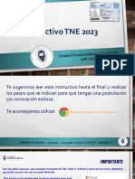 Instructivo TNE 2023 - Procesos TNE - 2023