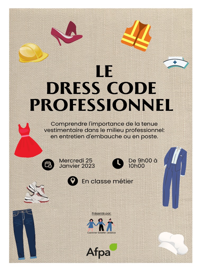 Importance du Dress Code Professionnel | PDF