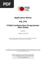 An 370 FT60X Configuration Programmer User Guide