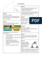 Exercices Équations - 3e