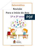 Revisão Matemática 1º e 2º Anos 2022