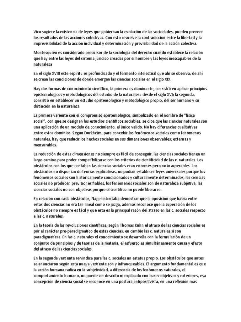 Discurso Sobre Las Ciencias PDF Interacciones de disciplina