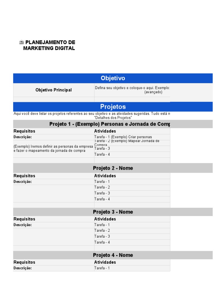 Planejamento de Marketing Digital Eficaz | PDF | Marketing | SEO