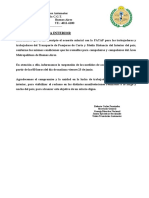 Comunicado UTA Interior Acuerdo 22.06