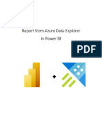 Visualization From Azure Data Explorer in Power BI