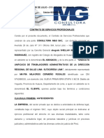 Contrato de Servicios Profesionales - Sutadiresa Lima