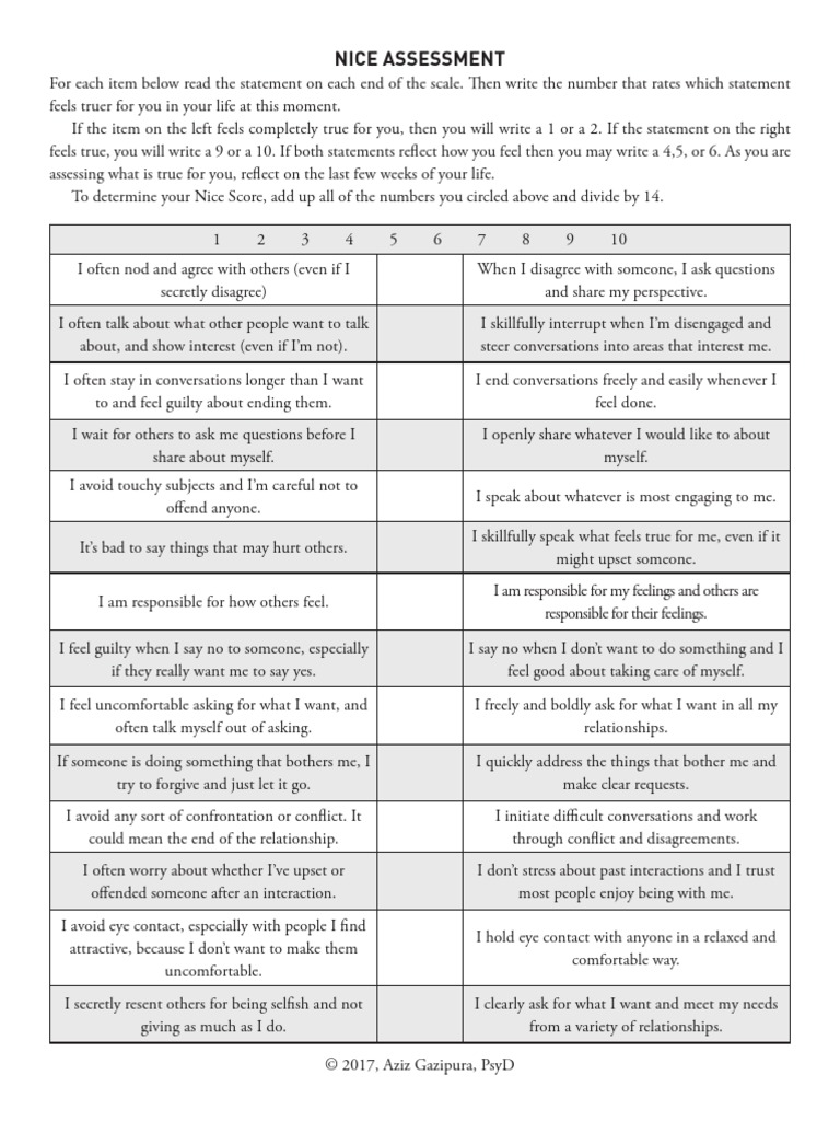 Dr aziz not nice nice assessment pdf psychology
