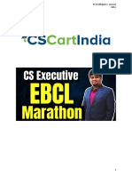 EBCL Marathon Notes