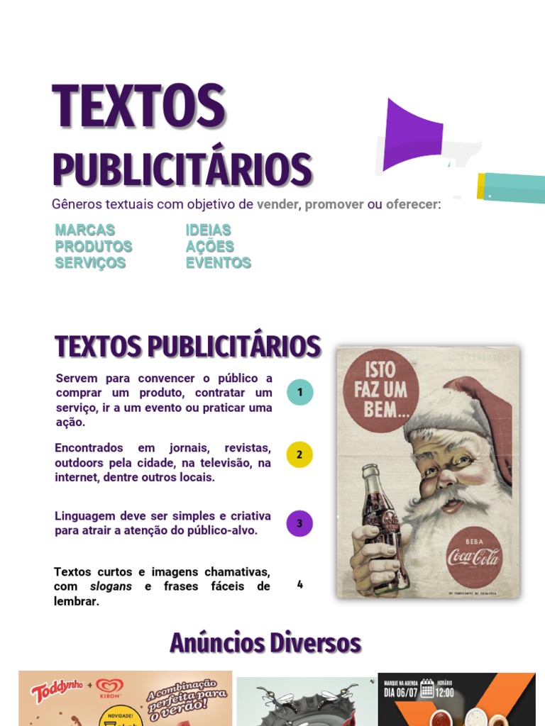 TEXTOS publicitário | PDF | Publicidade