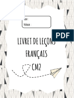 Livret Des Leçons Français