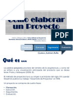 Cómo Elaborar Un Proyecto