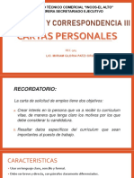 Tema 1 Cartas Personales