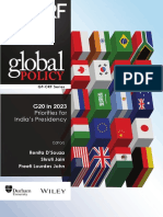 GP ORF G20 in 2023 Priorities For Indias Presidency