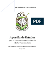 Apostila de Estudos Da CBTG 2019