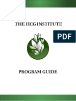 HCG Institute Program Guide