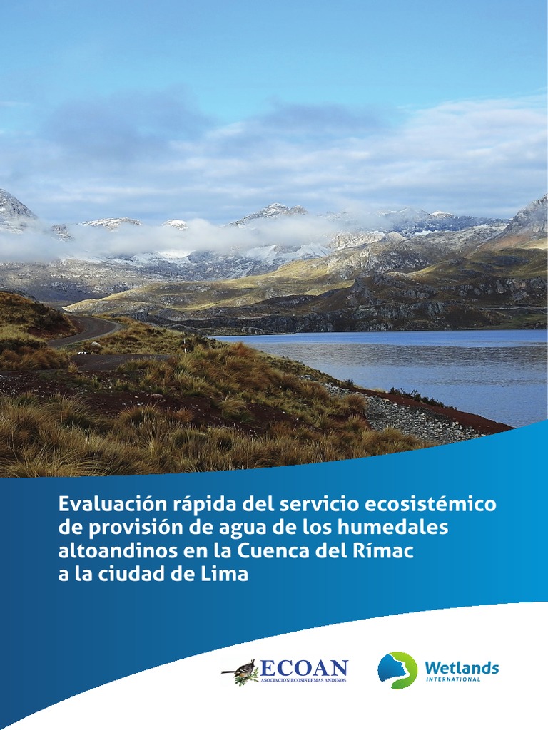 RIMAC - 16.5 Gestion de Agua en La Cuenca Del Rimac | PDF | Agua ...