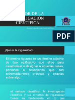 El Rigor de La Investigación Científica