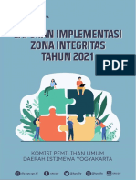 LAPORAN Zona Integritas KPU DIY 2021