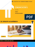 PT- SEM 4 - El Ensayo Académico