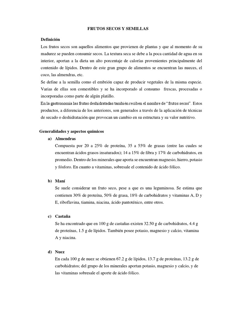 9° Frutos Secos y Semillas Descargar