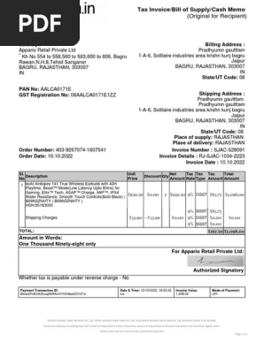 invoice