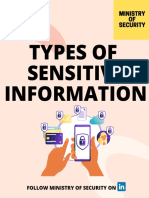 Types of Sensitive Information