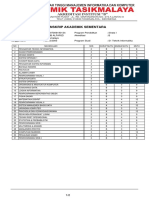 Transkrip Akademik Sementara Datanama Mahasiswa 2