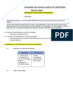 I. Determinación de La Alternativa de Solución Tecnológica