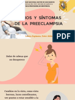 Rotafolio de Signos y Síntomas de La Preeclampsia