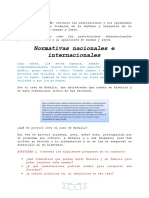 Ava Esp - Normativas Nacionales e Internacionales