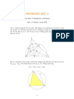 Sharygin (Problem Set 4)