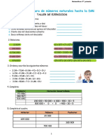 FICHA LECTURA Y ESCRITURA DE NÚMEROS NATURALES MAT 5° Y 6° 12y130122